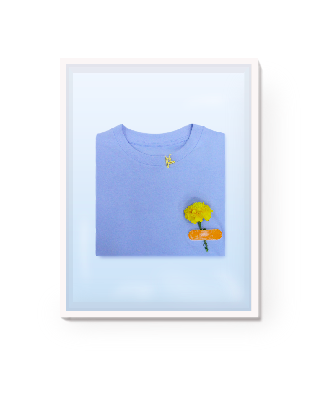 T-shirt "repair" - bluish