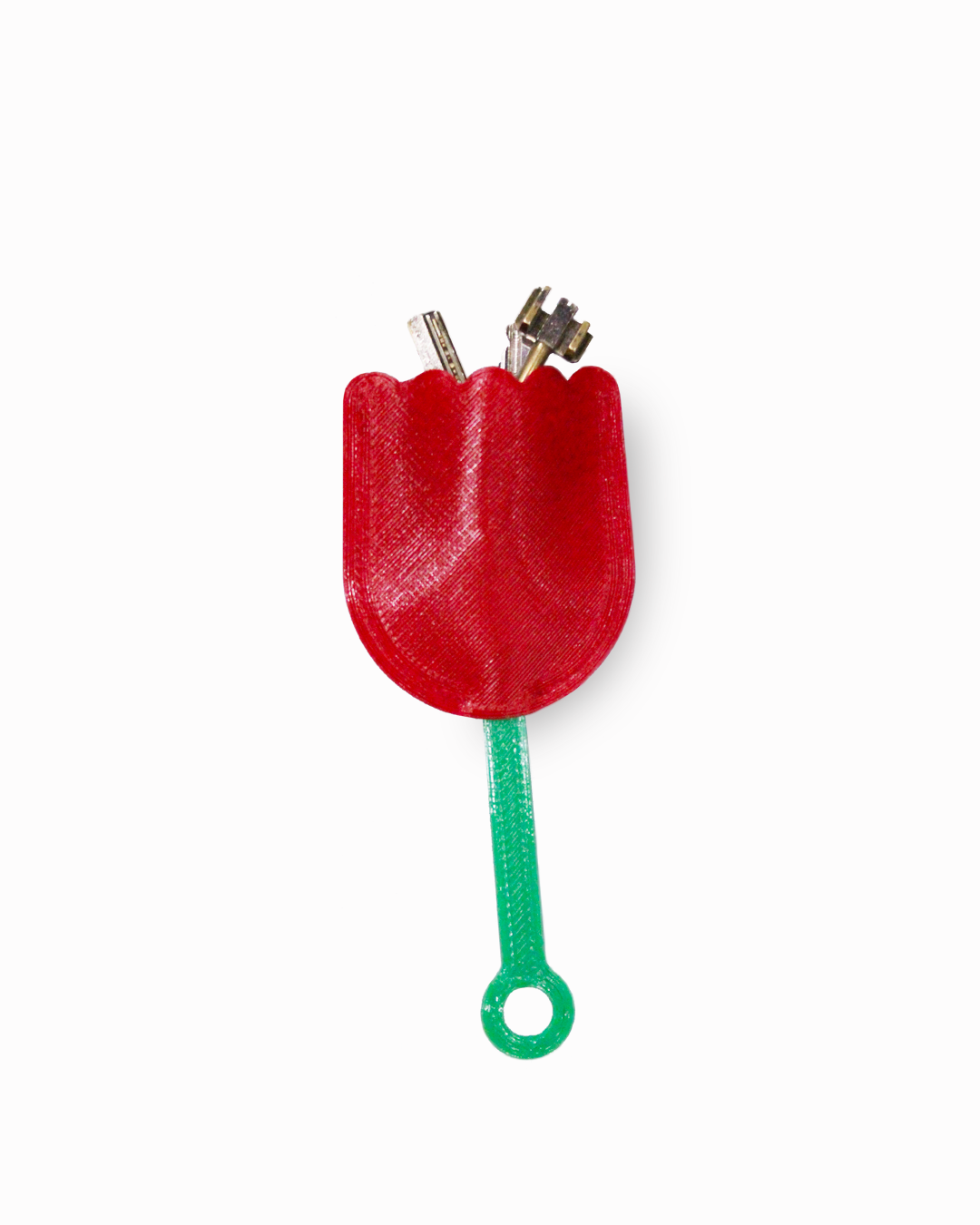 Tulip Key holder - Rouge