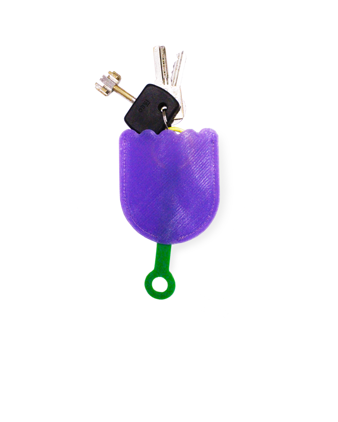 Tulip Key holder - violet