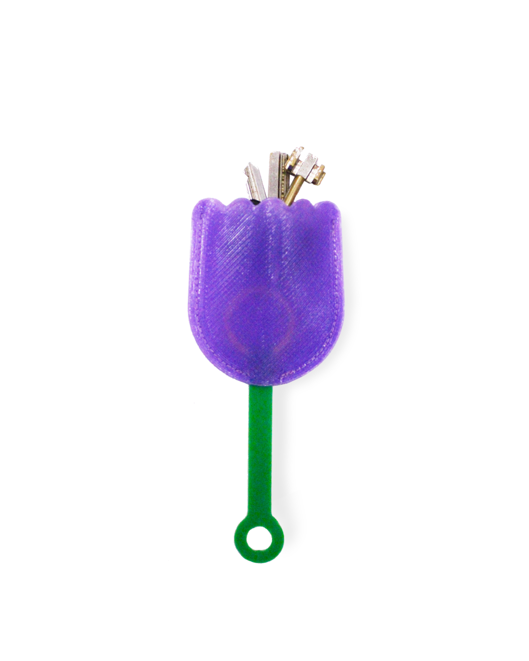 Tulip Key holder - violet